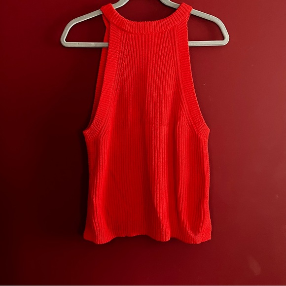 Madewell Red Valley Sweater Tank Top - Picture 11 of 13